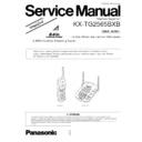 Panasonic KX-TG2565BXB Service Manual Simplified