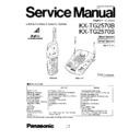Panasonic KX-TG2570B, KX-TG2570S Service Manual