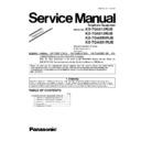 Panasonic KX-TG5512RUB, KX-TG5513RUB, KX-TGA550RUB, KX-TGA551RUB Service Manual Supplement