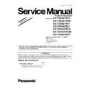 Panasonic KX-TG6421RUC, KX-TG6421RUM, KX-TG6421RUT, KX-TG6422RU1, KX-TGA641RUC, KX-TGA641RUM, KX-TGA641RUT (serv.man4) Service Manual Supplement
