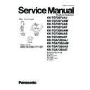 Panasonic KX-TG7207UAJ, KX-TG7207UAM, KX-TG7207UAS, KX-TG7207UAT, KX-TG7208UAM, KX-TG7208UAS, KX-TG7208UAT, KX-TGA720UAJ, KX-TGA720UAM, KX-TGA720UAS, KX-TGA720UAT Service Manual
