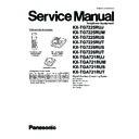 Panasonic KX-TG7225RUJ, KX-TG7225RUM, KX-TG7225RUS, KX-TG7225RUT, KX-TG7226RUS, KX-TG7226RUT, KX-TGA721RUJ, KX-TGA721RUM, KX-TGA721RUS, KX-TGA721RUT Service Manual