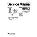 Panasonic KX-TG8021CAS, KX-TG8021CAT, KX-TGA800RUS, KX-TGA800RUT Service Manual