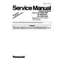 Panasonic KX-TG8041RUM, KX-TG8041RUT, KX-TG8041CAM Service Manual Supplement