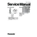Panasonic KX-TG8041RUM, KX-TG8041RUT, KX-TGA800RUT, KX-TGA800RUC, KX-TGA800RUS Service Manual