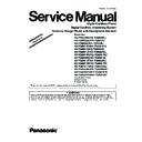 Panasonic KX-TG8061RU, KX-TG8051RU, KX-TG8052RU, KX-TGA806RU Service Manual Supplement