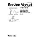 Panasonic KX-TG8127UAS, KX-TG8127UAT, KX-TGA810UAS, KX-TGA810UAT Service Manual