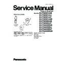 Panasonic KX-TG8301UAB, KX-TG8301UAJ, KX-TG8301UAT, KX-TG8301UAW, KX-TG8302UAB, KX-TG8302UAT, KX-TGA830RUB, KX-TGA830RUJ, KX-TGA830RUT, KX-TGA830RUW (serv.man2) Service Manual