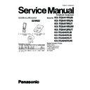 Panasonic KX-TG8411RUB, KX-TG8411RUN, KX-TG8411RUT, KX-TG8411RUW, KX-TG8412RUT, KX-TGA840RUB, KX-TGA840RUN, KX-TGA840RUT, KX-TGA840RUW Service Manual