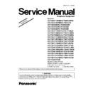 Panasonic KX-TGA671RUB, KX-TGA671RUS, KX-TG8151RUB, KX-TG8151UAB, KX-TG8151CAB, KX-TG8161RUB, KX-TG8161UAB, KX-TG8161CAB, KX-TGA815RUB Service Manual Supplement