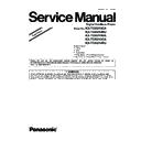 Panasonic KX-TGB210CA, KX-TGB210RU, KX-TGB210UA, KX-TGB212CA, KX-TGB212RU (serv.man2) Service Manual Supplement