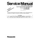 Panasonic KX-TGF310RU, KX-TGF320RU (serv.man2) Service Manual Supplement
