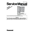 Panasonic KX-TGF310RU, KX-TGF320RU Service Manual Supplement