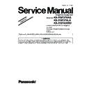 Panasonic KX-TGF370AG, KX-TGF370LA, KX-TGFA30RU Service Manual Supplement