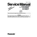 Panasonic KX-TS2350RU, KX-TS2350UA, KX-TS500LX1 Service Manual Supplement