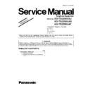 kx-ts2350uaj, kx-ts2350uas, kx-ts2350uat (serv.man2) service manual supplement