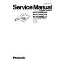 Panasonic KX-TS2350UAJ, KX-TS2350UAS, KX-TS2350UAT Service Manual
