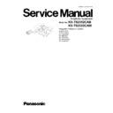 Panasonic KX-TS2352CAB, KX-TS2352CAW Service Manual