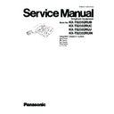 Panasonic KX-TS2352RUB, KX-TS2352RUC, KX-TS2352RUJ, KX-TS2352RUW (serv.man2) Service Manual