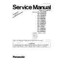 Panasonic KX-TS2356RU, KX-TS2356UA, KX-TS560EX1, KX-TS560FX, KX-TS560ML, KX-TS560ND, KX-TS580EX1, KX-TS580EX2, KX-TS580FX, KX-TS580G, KX-TS580SA, KX-TS580TR, KX-TS589SU Service Manual Supplement