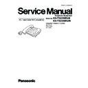 Panasonic KX-TS2356RUB, KX-TS2356RUW Service Manual