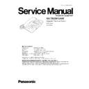 Panasonic KX-TS2361UAW (serv.man4) Service Manual