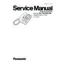 Panasonic KX-TS2368CAW Service Manual