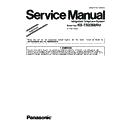 Panasonic KX-TS2368RU Service Manual Supplement