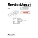 Panasonic KX-TS2368RUW Service Manual