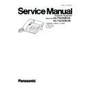 kx-ts2382rub, kx-ts2382ruw service manual