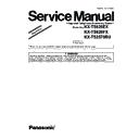 Panasonic KX-TS620EX, KX-TS620FX, KX-TS2570RU Service Manual Supplement