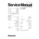 Panasonic TC-14Z88R Service Manual