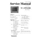 Panasonic TC-15PM30R Service Manual