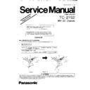 tc-21s2 service manual supplement