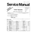 Panasonic TC-21S2A Service Manual Supplement
