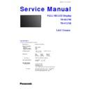 th-42lf5e, th-47lf5e service manual