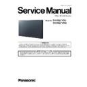th-55lfv5u, th-55lfv5w service manual