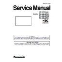 th-84lq70u, th-84lq70w, th-84lq70c (serv.man2) service manual