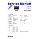 Panasonic TX-20LA2F, TX-20LA2P Service Manual Simplified