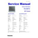Panasonic TX-21AT1C Service Manual
