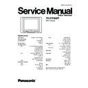 Panasonic TX-21FG50T Service Manual