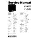 Panasonic TX-21M1TD, TC-21M1RD Service Manual
