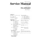 tx-21pm30t service manual