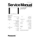 Panasonic TX-21PS70T Service Manual