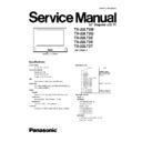 Panasonic TX-22LT2M, TX-22LT2Q, TX-22LT2Z, TX-22LT2X, TX-22LT2T Service Manual