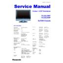 tx-23lx50f, tx-23lx50p service manual