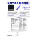 Panasonic TX-25CK1F, TX-25CK1M Service Manual Supplement
