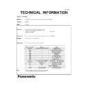 Panasonic TX-25LK10P, TX-28LK10P, TX-28LB10P, TX-29AL10P, TX-29AS10P Other Service Manuals