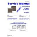 Panasonic TX-28CK1F, TX-28CK1B Service Manual Supplement