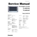Panasonic TX-28DK20D, TX-28DK20F Service Manual